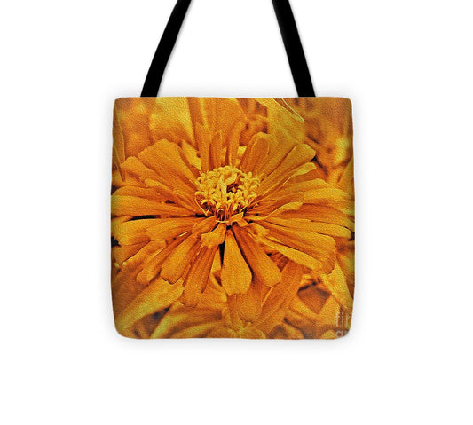 Artistic Image of a Yellow Flower - Tote Bag