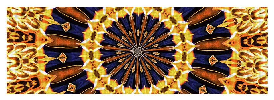 Autumn Colors Vibrance Mandala - Yoga Mat