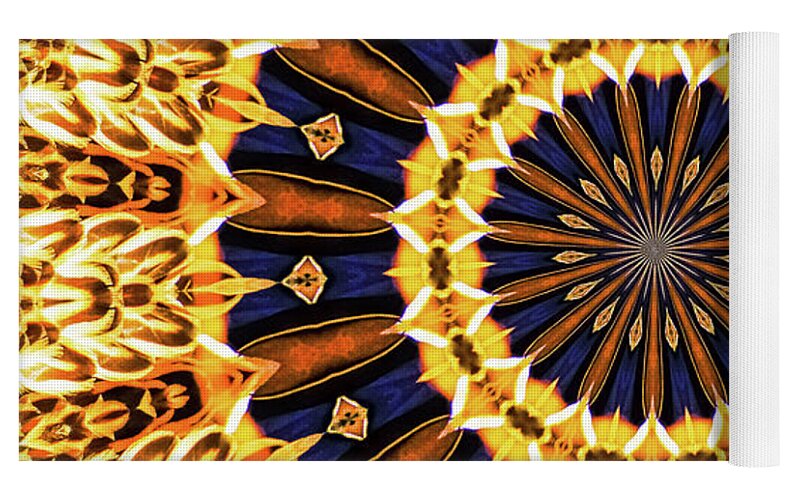 Autumn Colors Vibrance Mandala - Yoga Mat