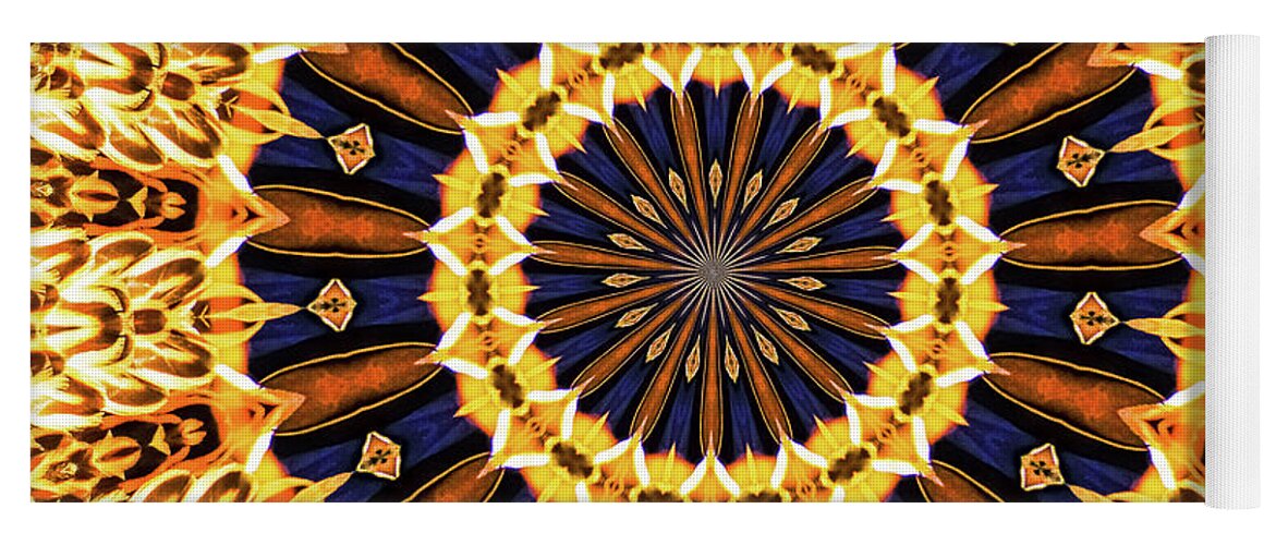 Autumn Colors Vibrance Mandala - Yoga Mat