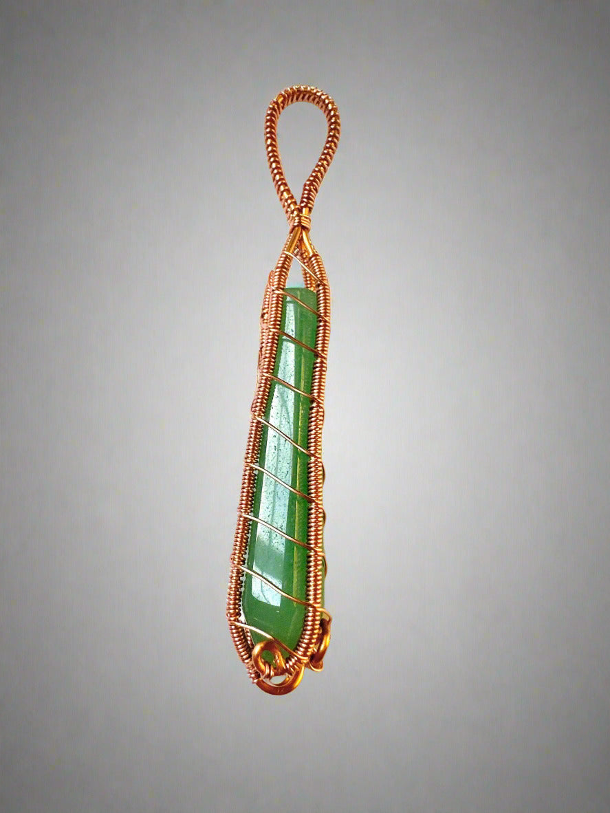 Good Luck Protection Aventurine Pendant