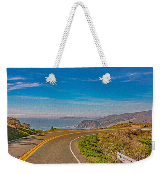 Bay Area Beach Landscape in California - Weekender Tote Bag