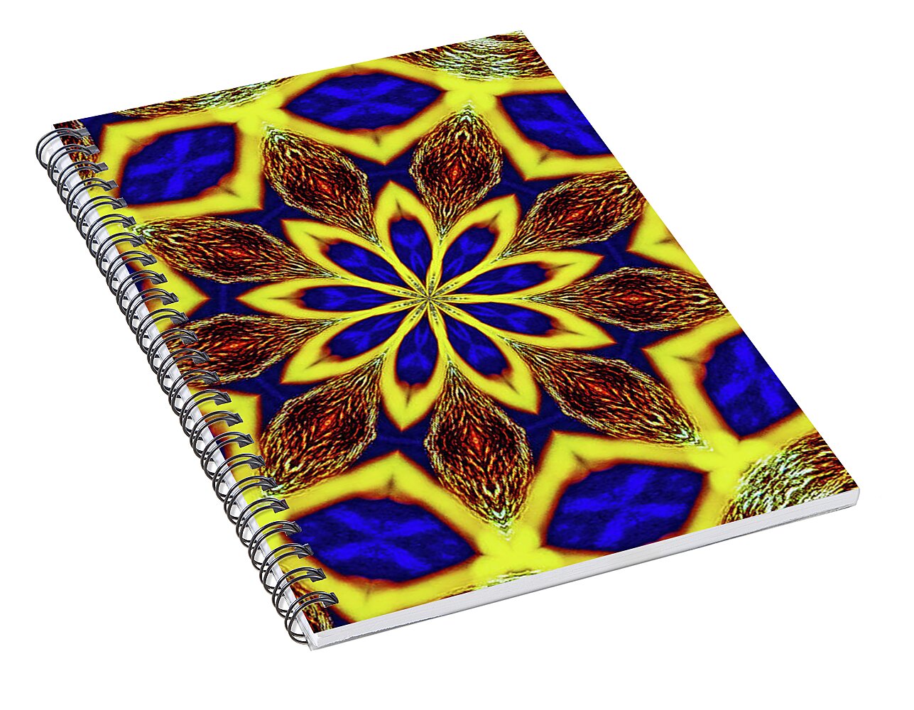 Bee Hive Mandala - Spiral Notebook