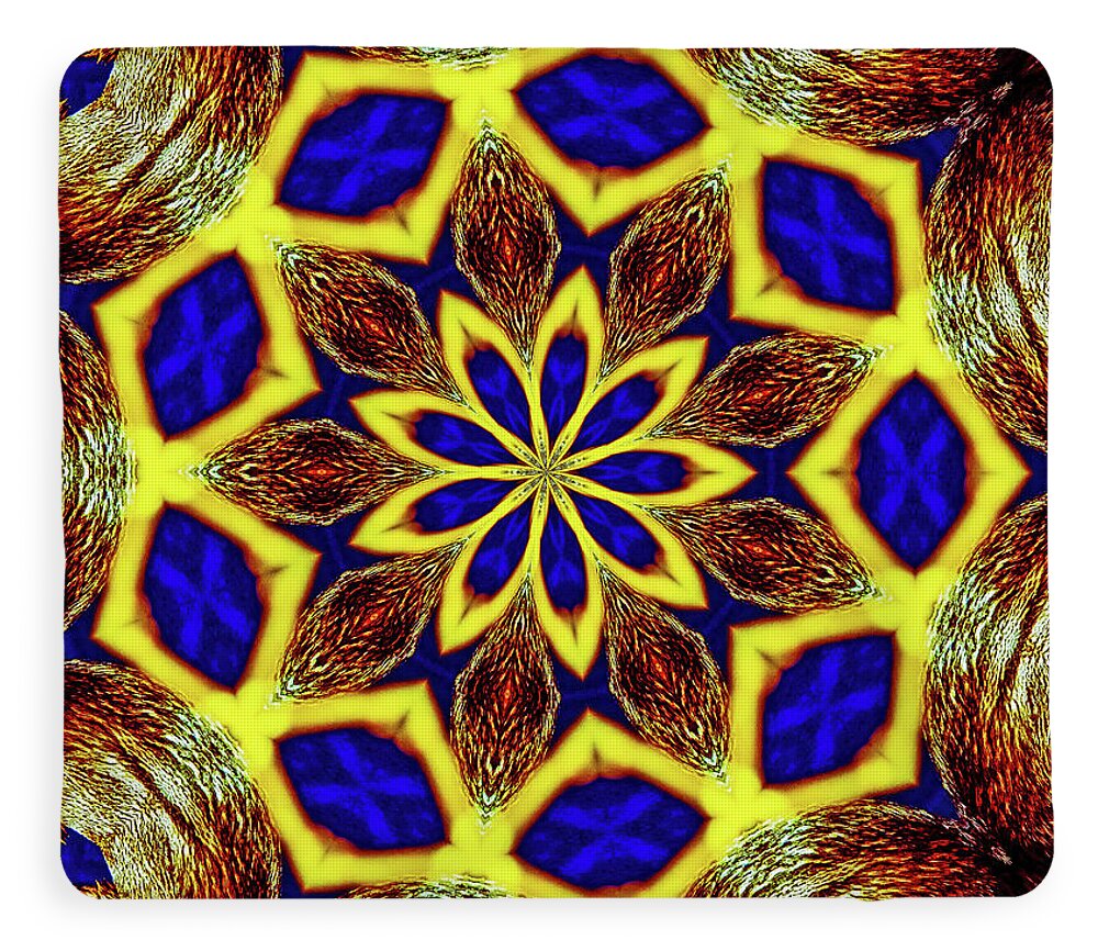 Bee Hive Mandala - Blanket