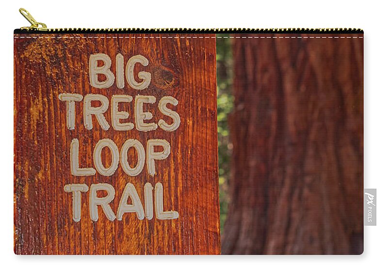 Big Trees Loop Trail and Sequoia Tree - Zip Pouch