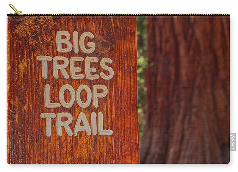 Big Trees Loop Trail and Sequoia Tree - Zip Pouch