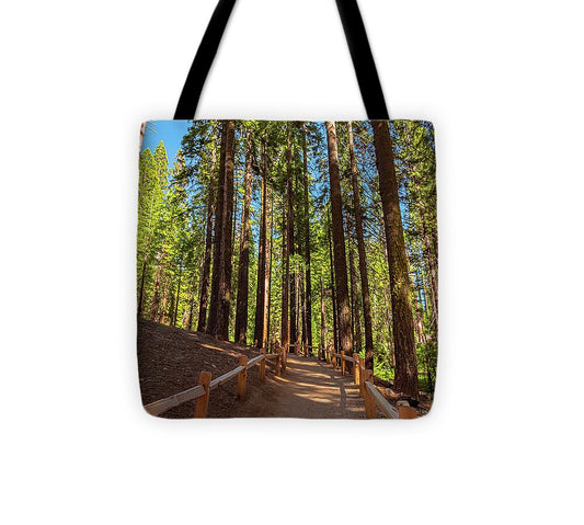 Big Trees Loop Trail at Mariposa Grove - Tote Bag
