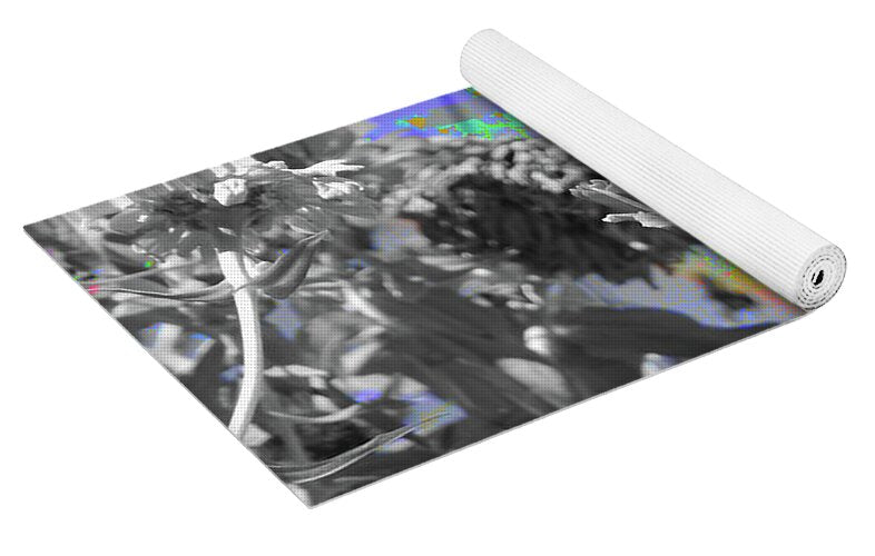 Blast of paints Fractal Butterfly Art - Yoga Mat