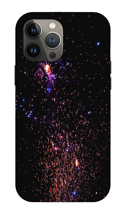 Blasted Colors of Fireworks in the sky - Phone Case