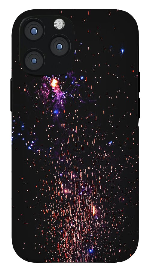 Blasted Colors of Fireworks in the sky - Phone Case