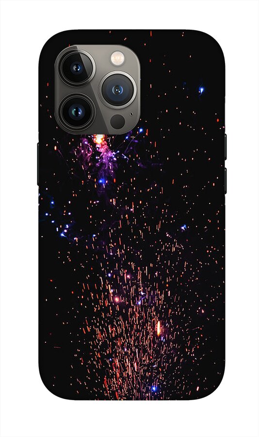 Blasted Colors of Fireworks in the sky - Phone Case