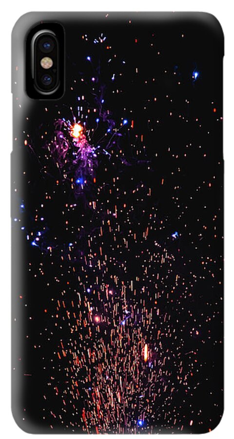 Blasted Colors of Fireworks in the sky - Phone Case