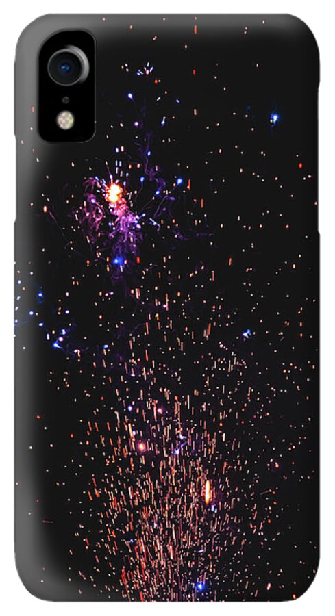 Blasted Colors of Fireworks in the sky - Phone Case