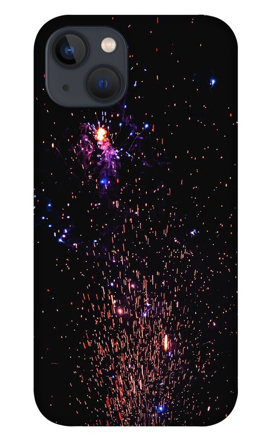 Blasted Colors of Fireworks in the sky - Phone Case