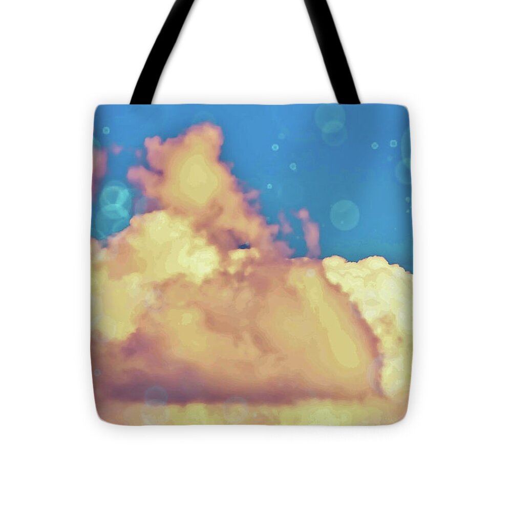 Bubbly Clouds in the Sky - Tote Bag