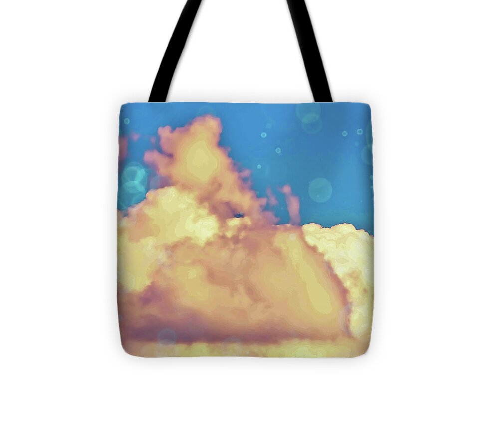 Bubbly Clouds in the Sky - Tote Bag
