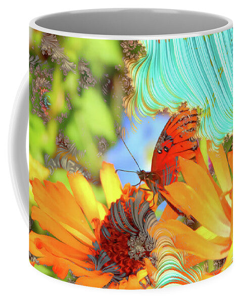 Butterfly Ready for Take off - Mug