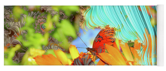 Butterfly Ready for Take off - Yoga Mat