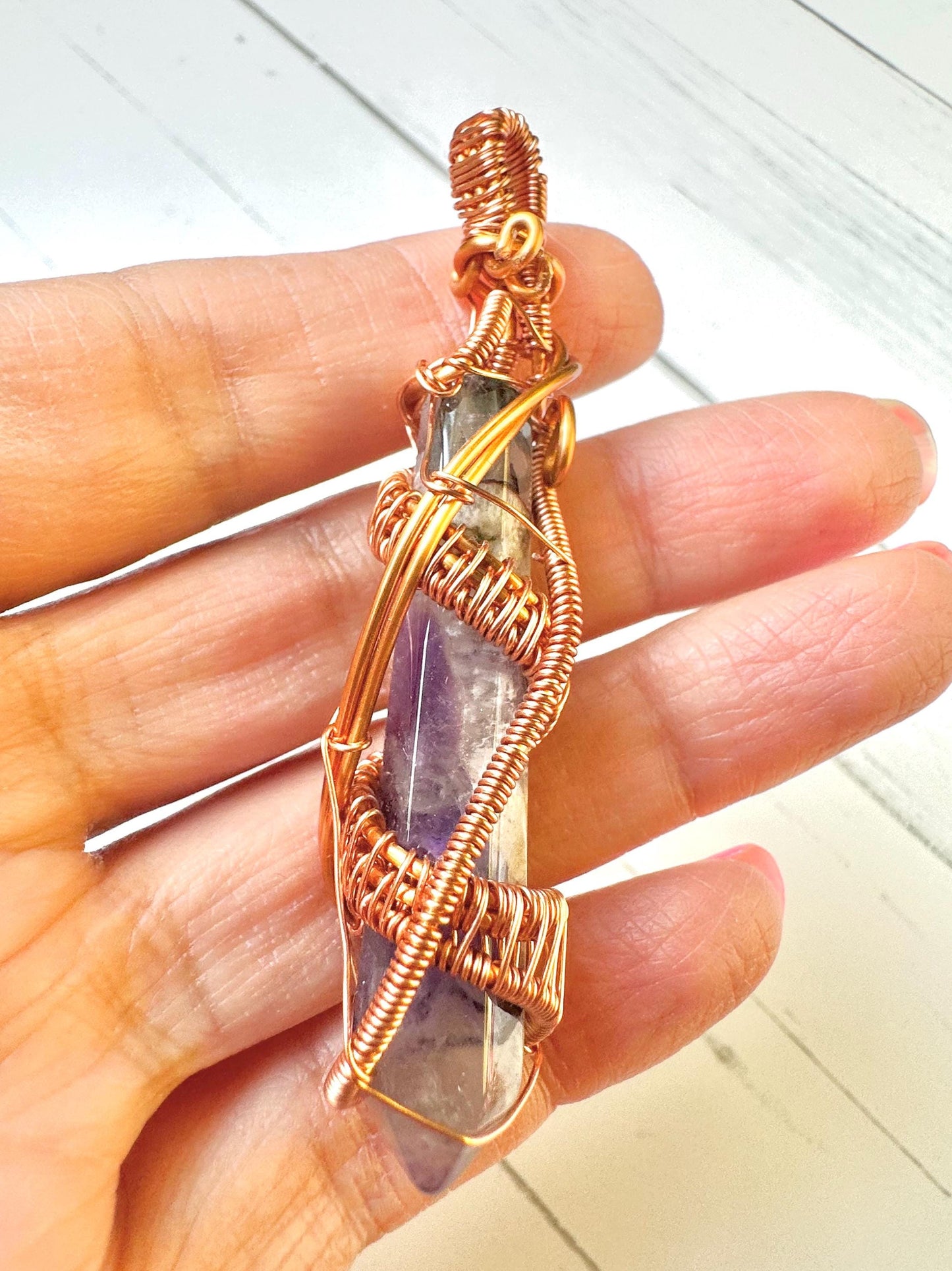 Peacefully Aligned Amethyst Wand