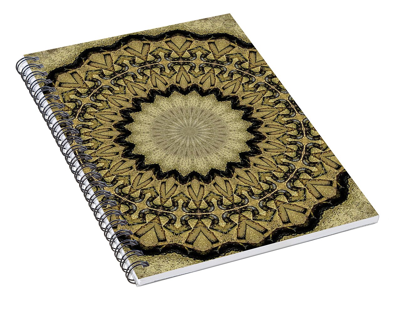 Calming Effects Mandala - Spiral Notebook