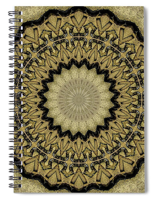Calming Effects Mandala - Spiral Notebook