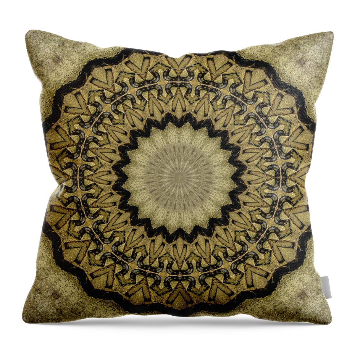 Calming Effects Mandala - Throw Pillow