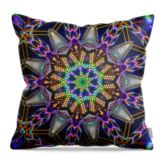 CarnivalCraze Mandala - Throw Pillow