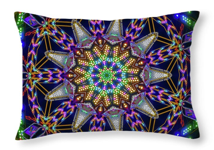 CarnivalCraze Mandala - Throw Pillow