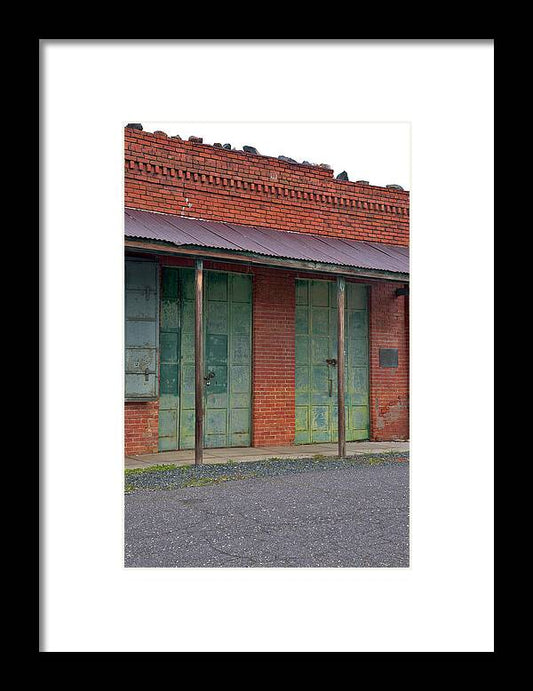Chinese Camp US Post office 1854  - Framed Print