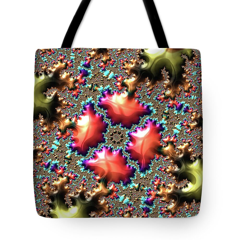 Colorful Textures of Fragments - Tote Bag