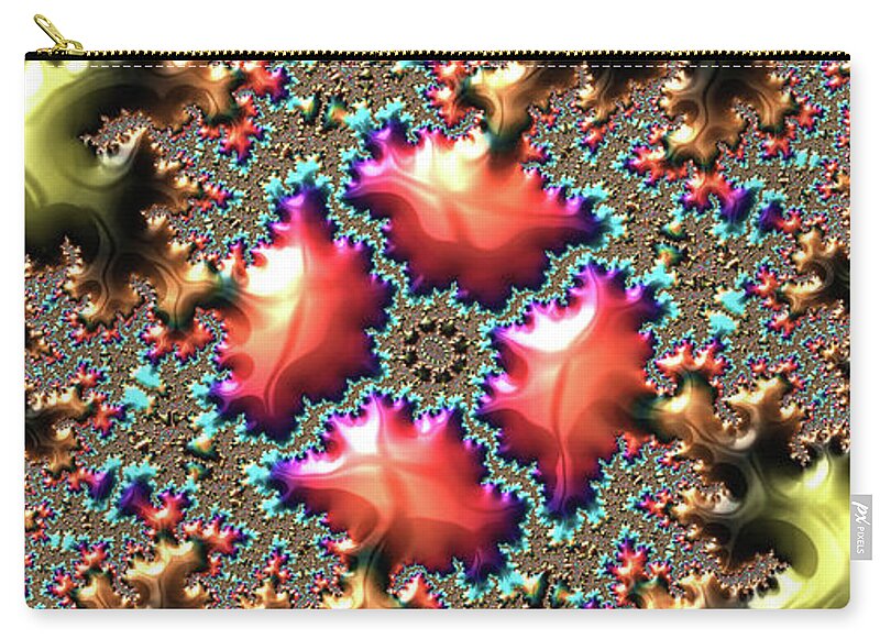 Colorful Textures of Fragments - Zip Pouch