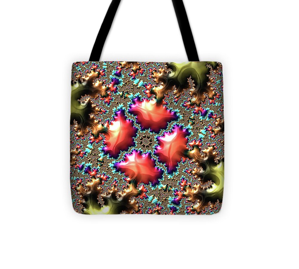 Colorful Textures of Fragments - Tote Bag