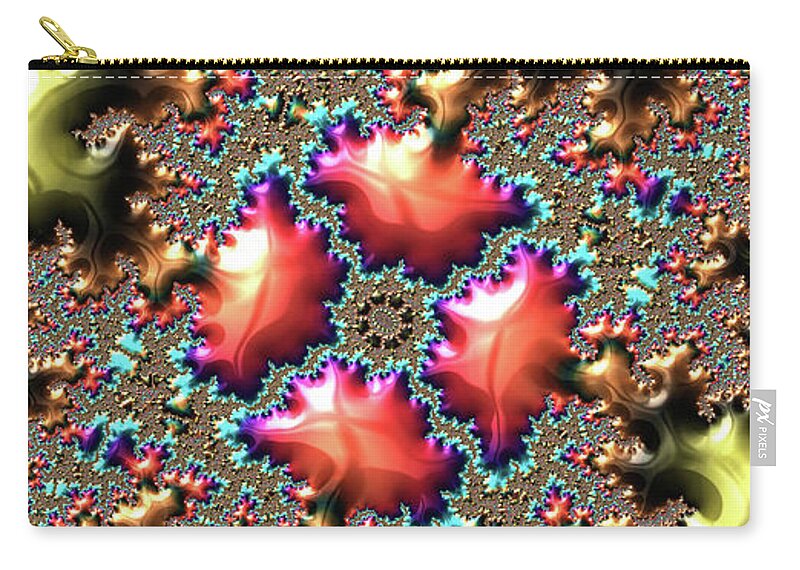 Colorful Textures of Fragments - Zip Pouch