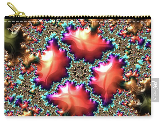 Colorful Textures of Fragments - Zip Pouch