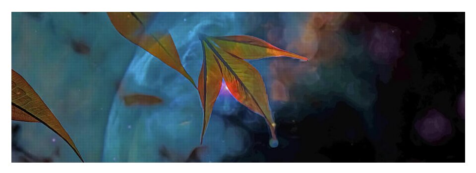 Creative Nature and Planetary Background - Yoga Mat