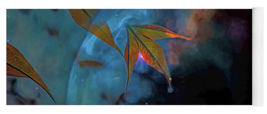Creative Nature and Planetary Background - Yoga Mat