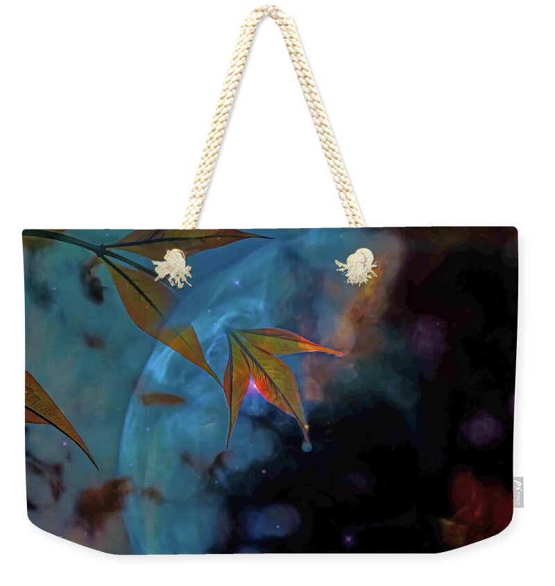 Creative Nature and Planetary Background - Weekender Tote Bag
