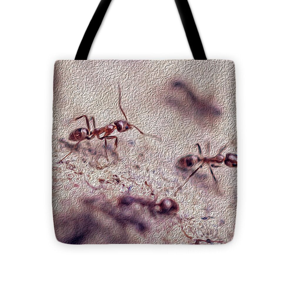 Cute ants Landscape Art - Tote Bag