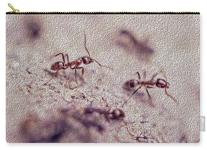 Cute ants Landscape Art - Zip Pouch