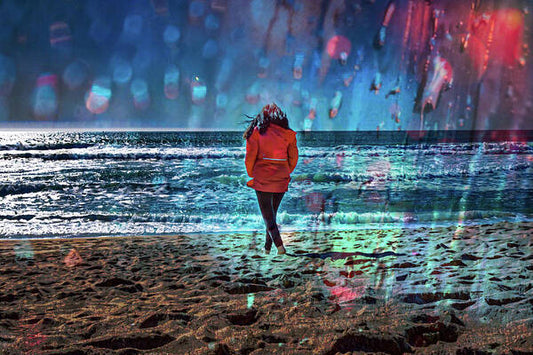 Dance in the Rain  - Art Print