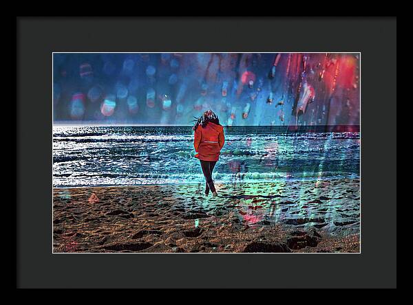 Dance in the Rain - Framed Print