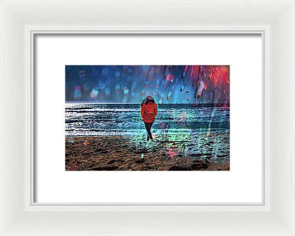 Dance in the Rain - Framed Print