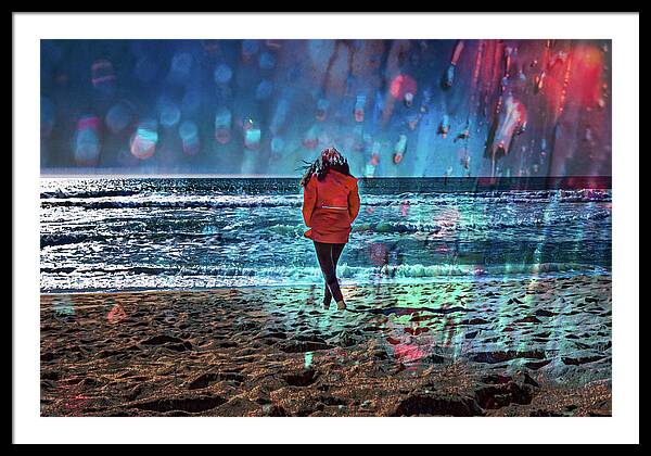 Dance in the Rain - Framed Print