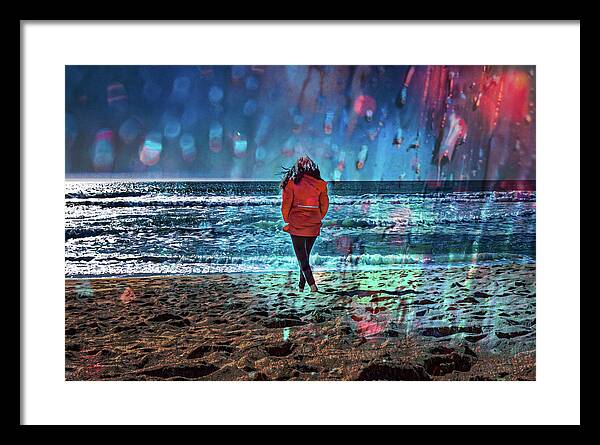 Dance in the Rain - Framed Print