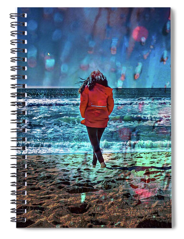 Dance in the Rain  - Spiral Notebook