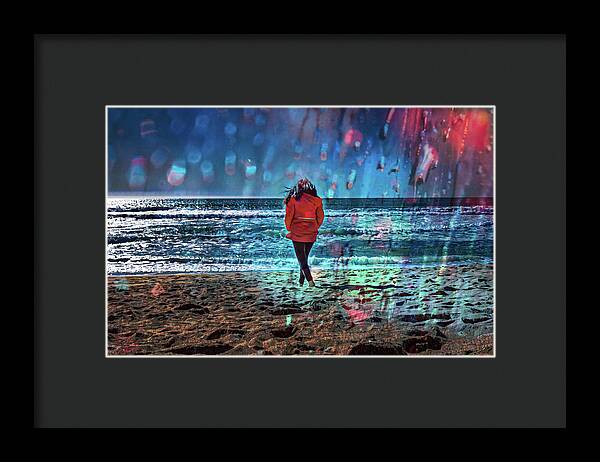 Dance in the Rain - Framed Print