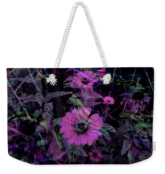 Dark Pinks Flowers and Patterns - Weekender Tote Bag