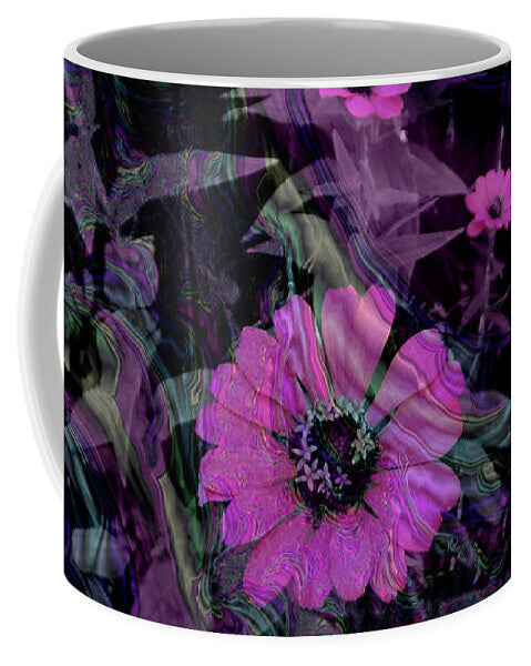 Dark Pinks Flowers and Patterns - Mug