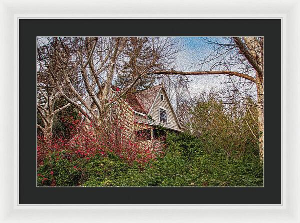 Dreamy Home Landscape - Framed Print