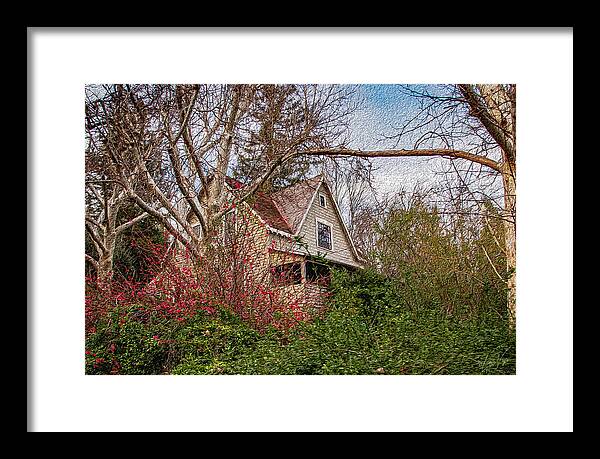 Dreamy Home Landscape - Framed Print